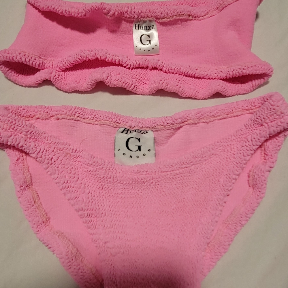Hunza G Bubblegum Pink Bikini Set